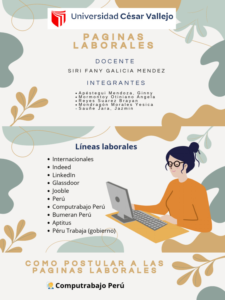 Guía para Postular en Páginas Laborales | PDF