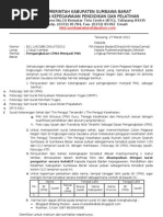 Download Surat n Lampiran Pengangkatan CPNS Menjadi PNS Pelamar Umum Formasi 2010 Pengangkatan 2012 by mutasibkdksb SN87136307 doc pdf