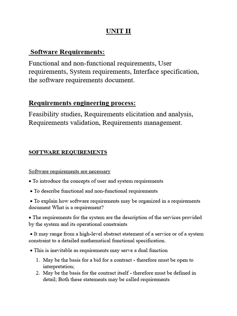 Understanding Software Requirements Essentials | PDF | Feasibility ...