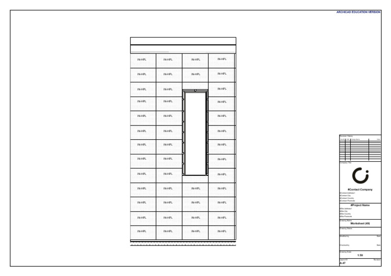 Project Drawing Worksheet Template | PDF
