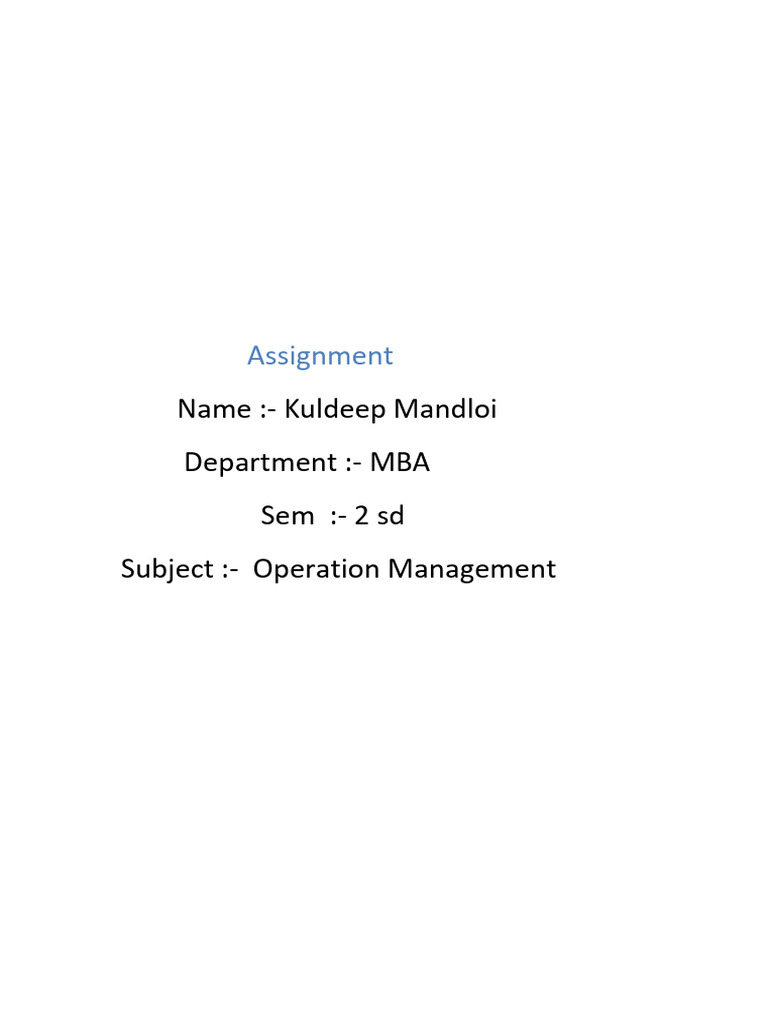 Assignment Kuldeep Mandloi (SDBCT) | PDF | Forecasting | Economies