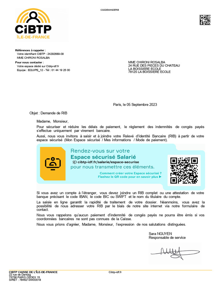 Espace CIBTP Document | PDF | Services financiers | Technologie bancaire