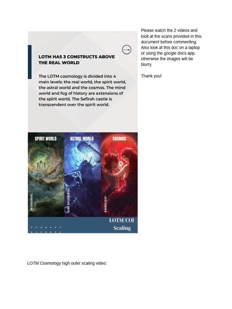LOTM Power Scaling | PDF