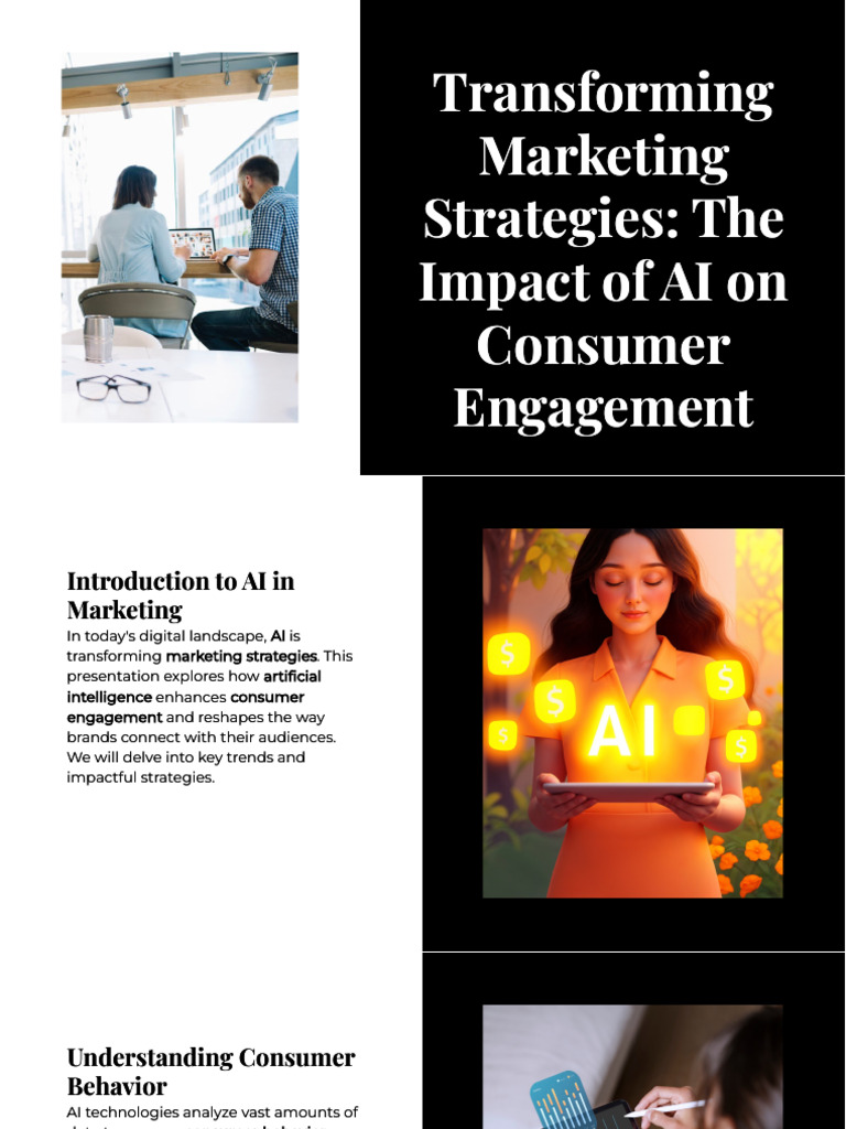 Slidesgo Transforming Marketing Strategies The Impact of Ai On Consumer ...