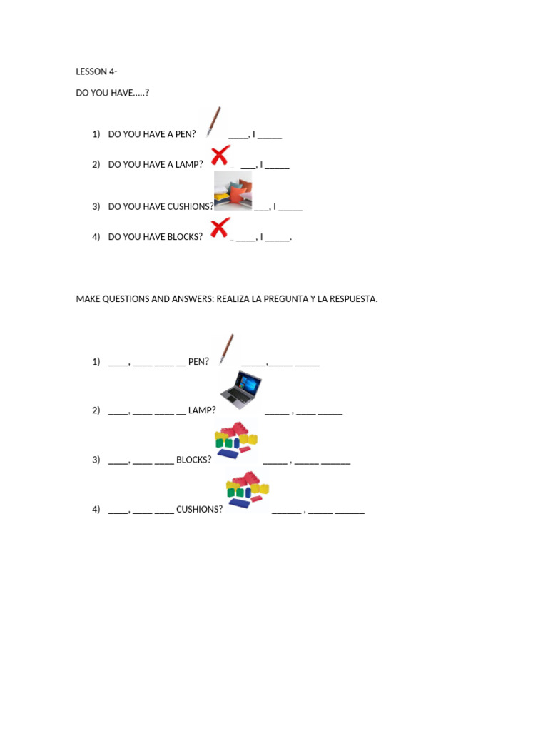 Lesson 4 | PDF