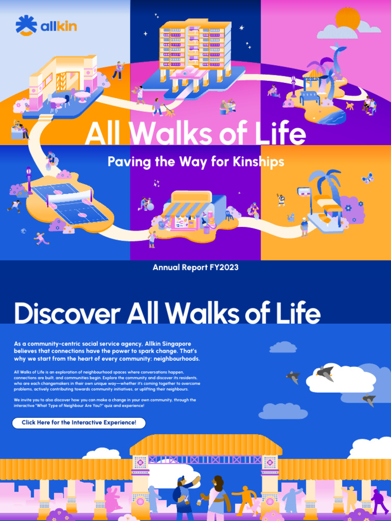 Allkin Singapore Annual Report FY2023 | PDF | Mental Health | Parenting