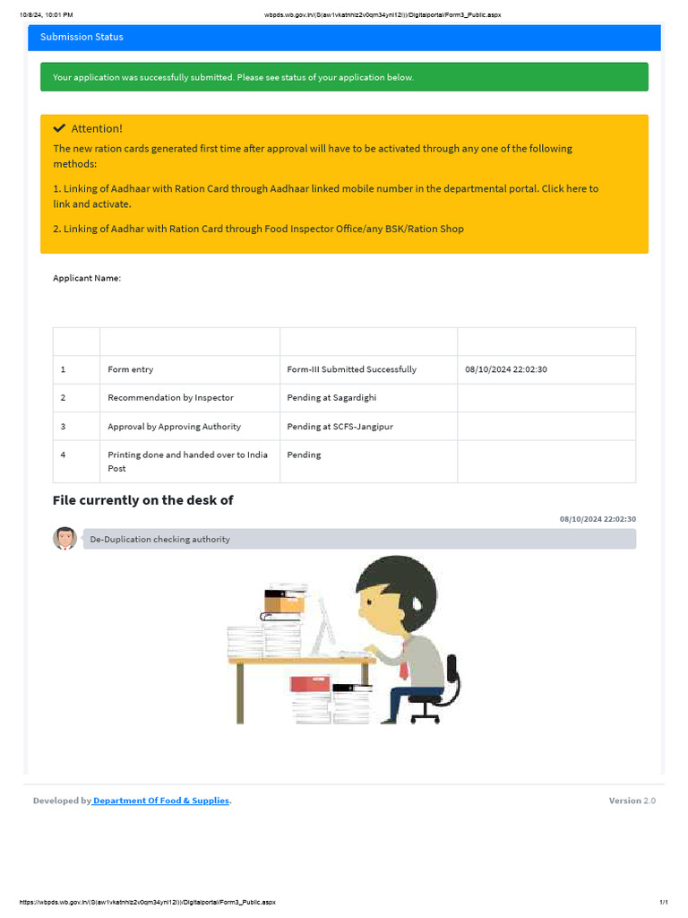 Wbpds - Wb.gov - in (S (Aw1vkatnhiz2v0qm34yni12i) ) Digitalportal Form3 ...