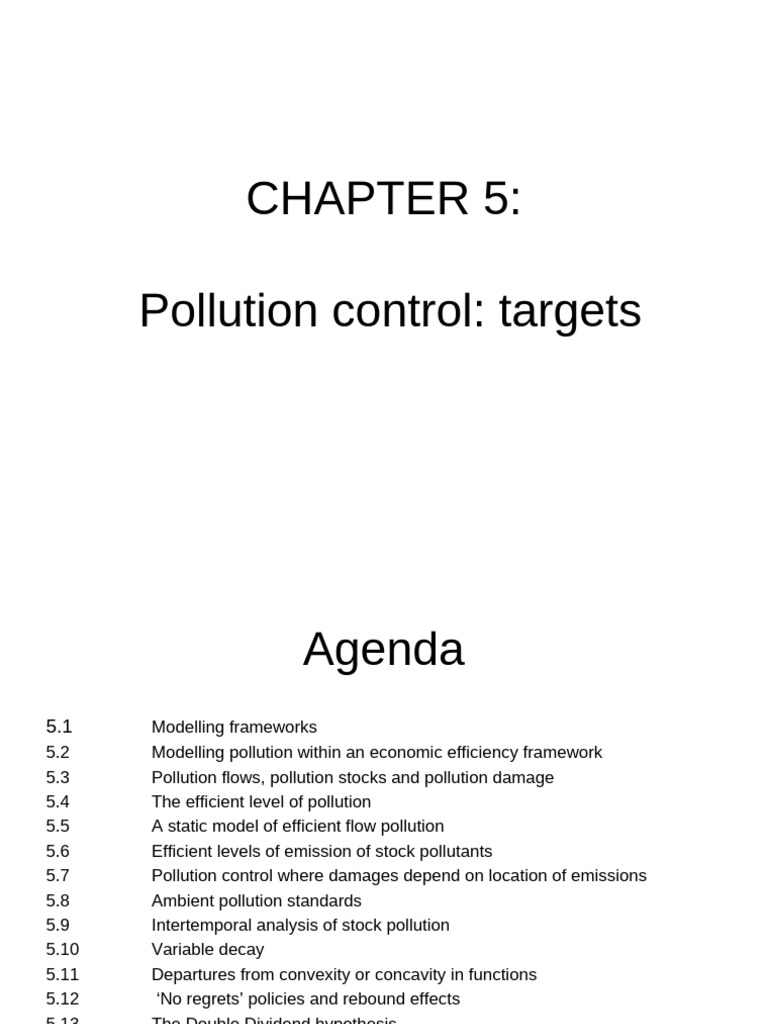 Chapter 5 PowerPoints | PDF | Taxes | Externality
