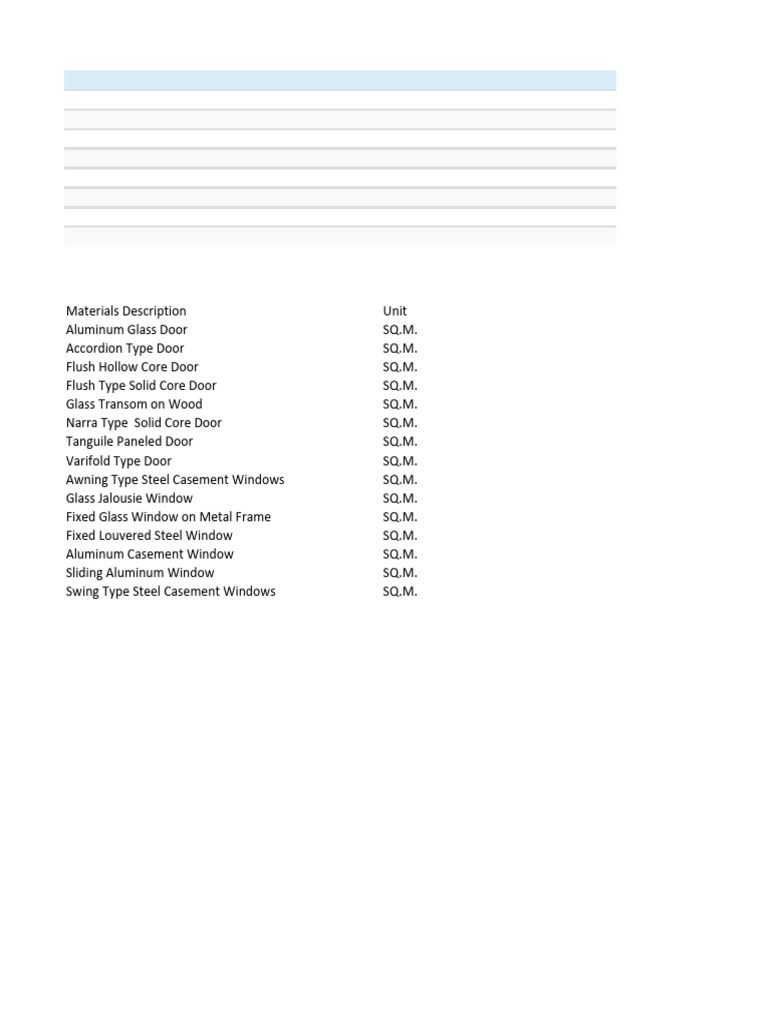 Tanguile and Varifold Door Options | PDF
