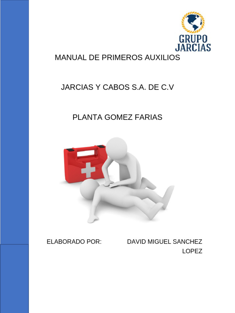 Manual de Primeros Auxilios 2024 | PDF | Paro cardíaco | Herida