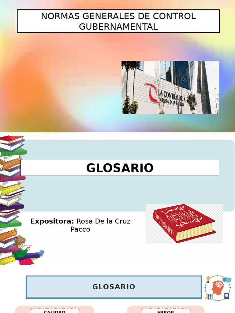 Normas Generales de Control Gubernamental | PDF | Auditoría | Calidad ...