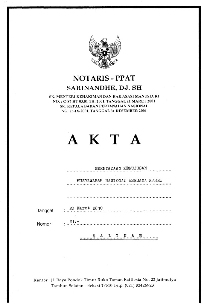 Contoh Kop Surat Notaris Dan Ppat Contoh Kop Surat