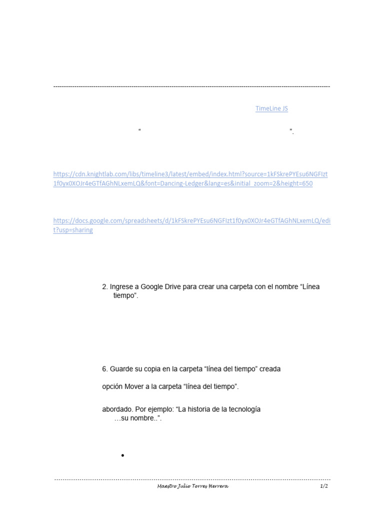 Línea de Tiempo: Tecnología en Administración | PDF | Software ...