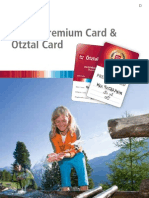 Ötztal Premium Card und Ötztal Card 2012