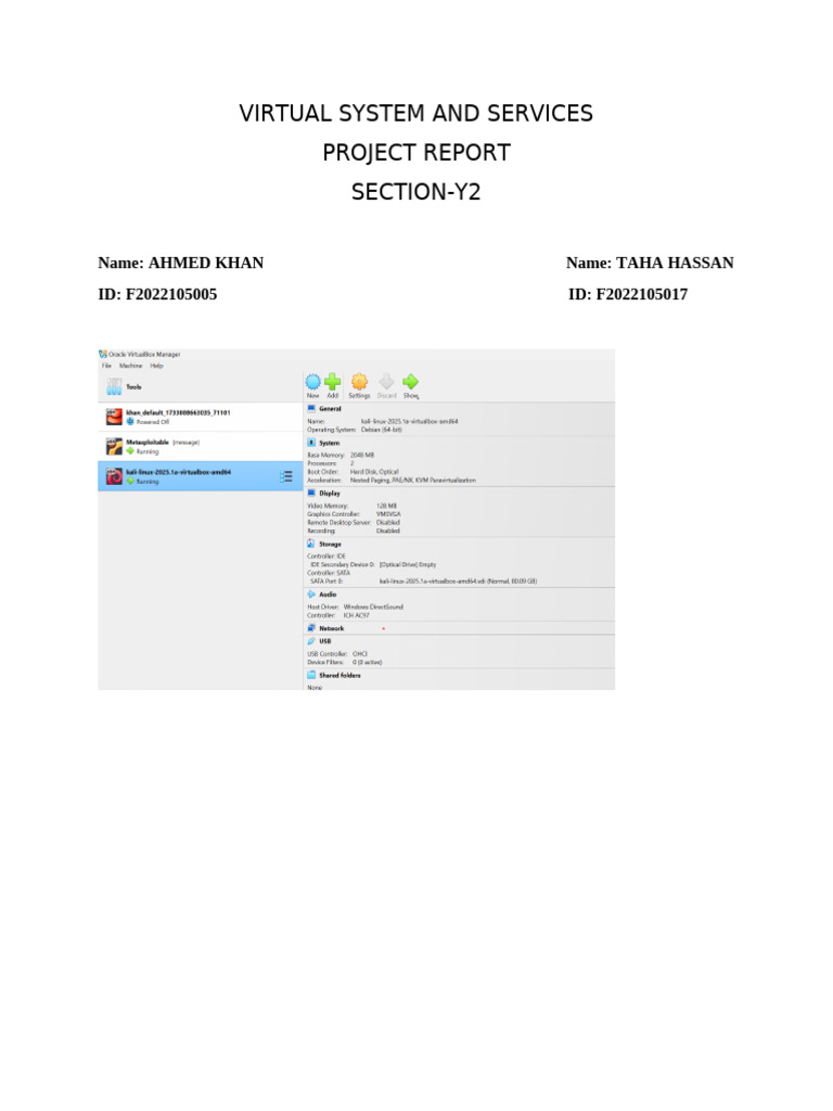 Virtual System Setup and Penetration Testing | PDF | Computer Science ...