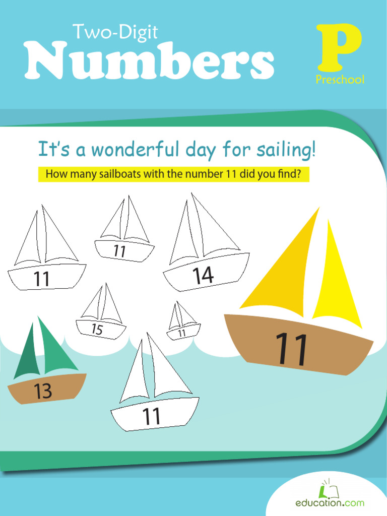 Two-Digit Number Coloring Activities | PDF