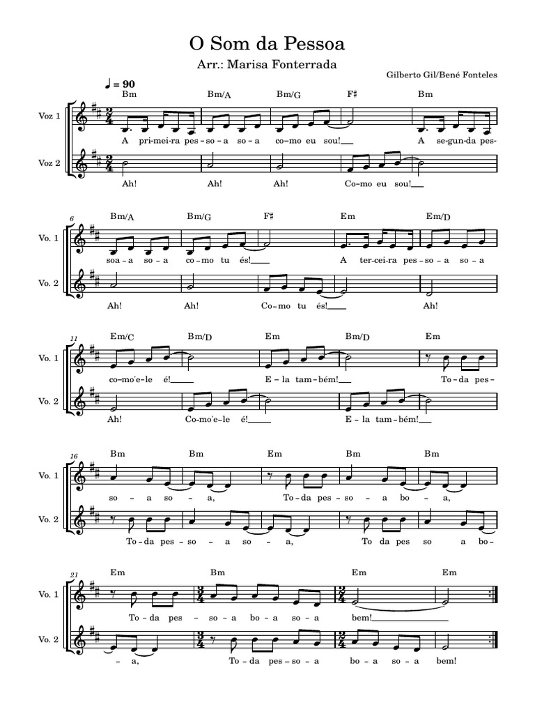 O Som da Pessoa - Gilberto Gil | PDF