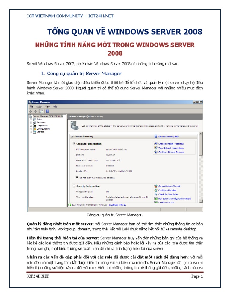 Windows Server 2k8 | PDF