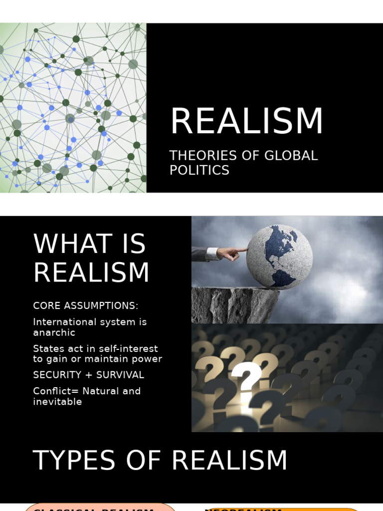 Realism As Global Theory | PDF | Philosophical Realism | International ...