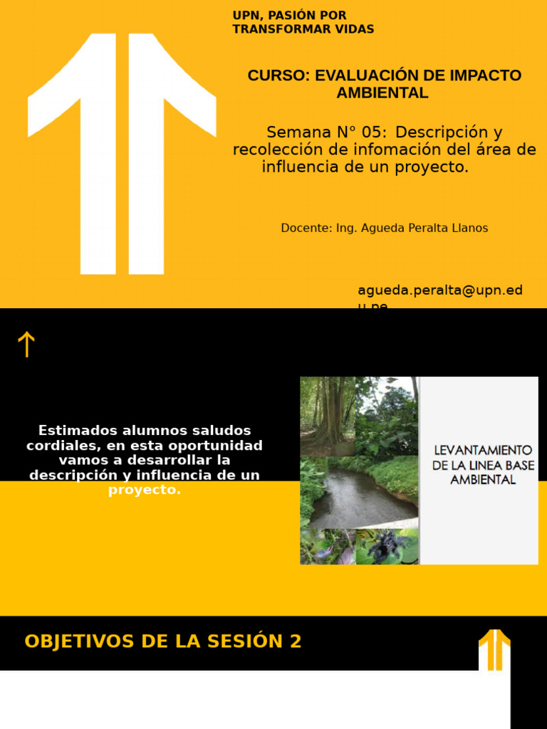 EIA Semana 5 | PDF | Entorno natural | Evaluación de impacto ambiental