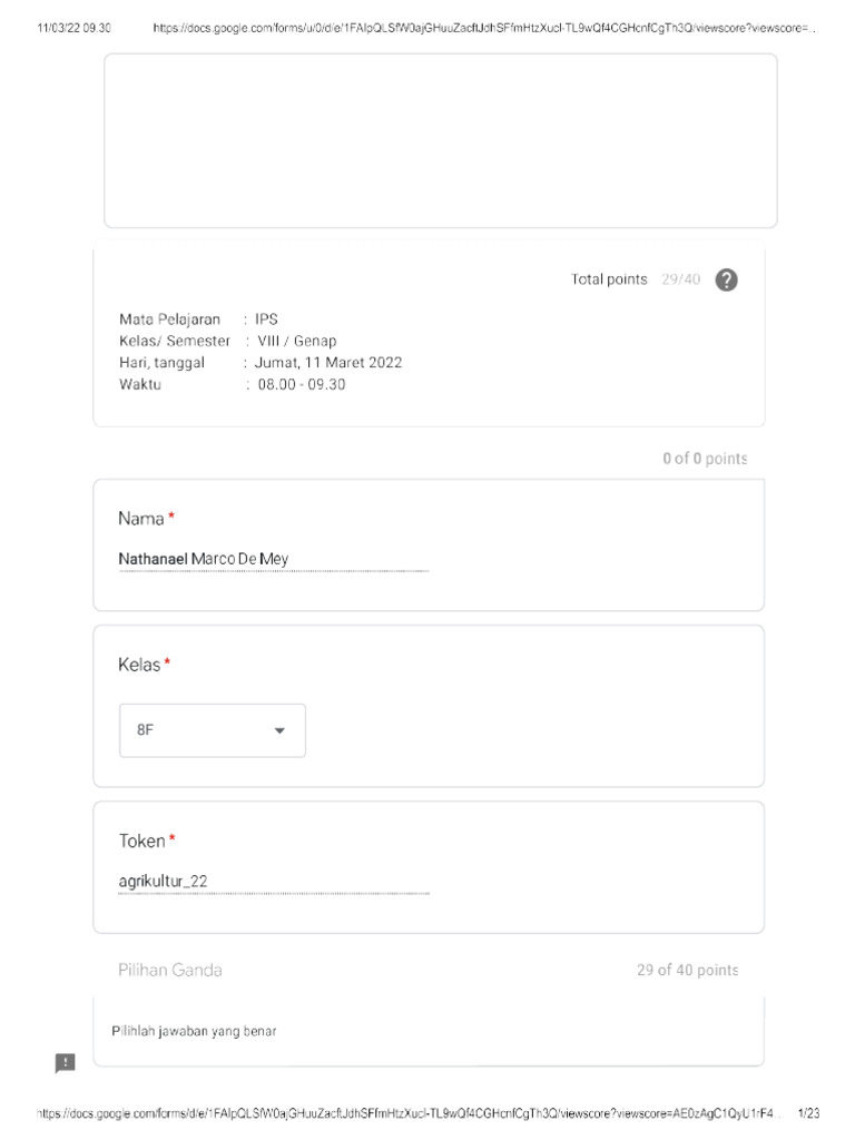 PTS Ips SMSTR 2 | PDF