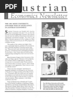 Austrian Economics Newsletter Fall 1991