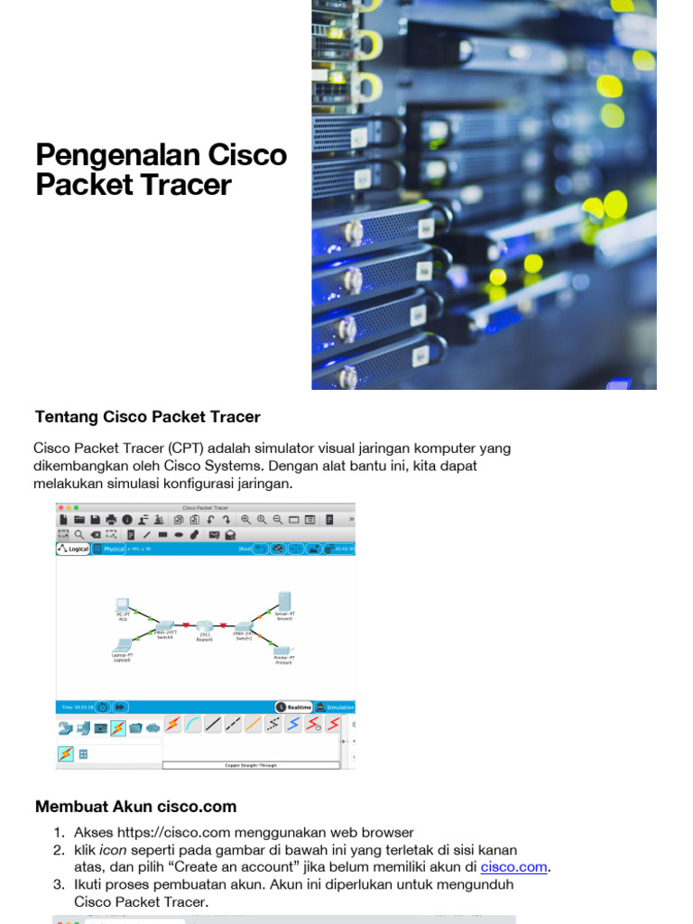 Pengenalan Cisco Packet Tracer | PDF
