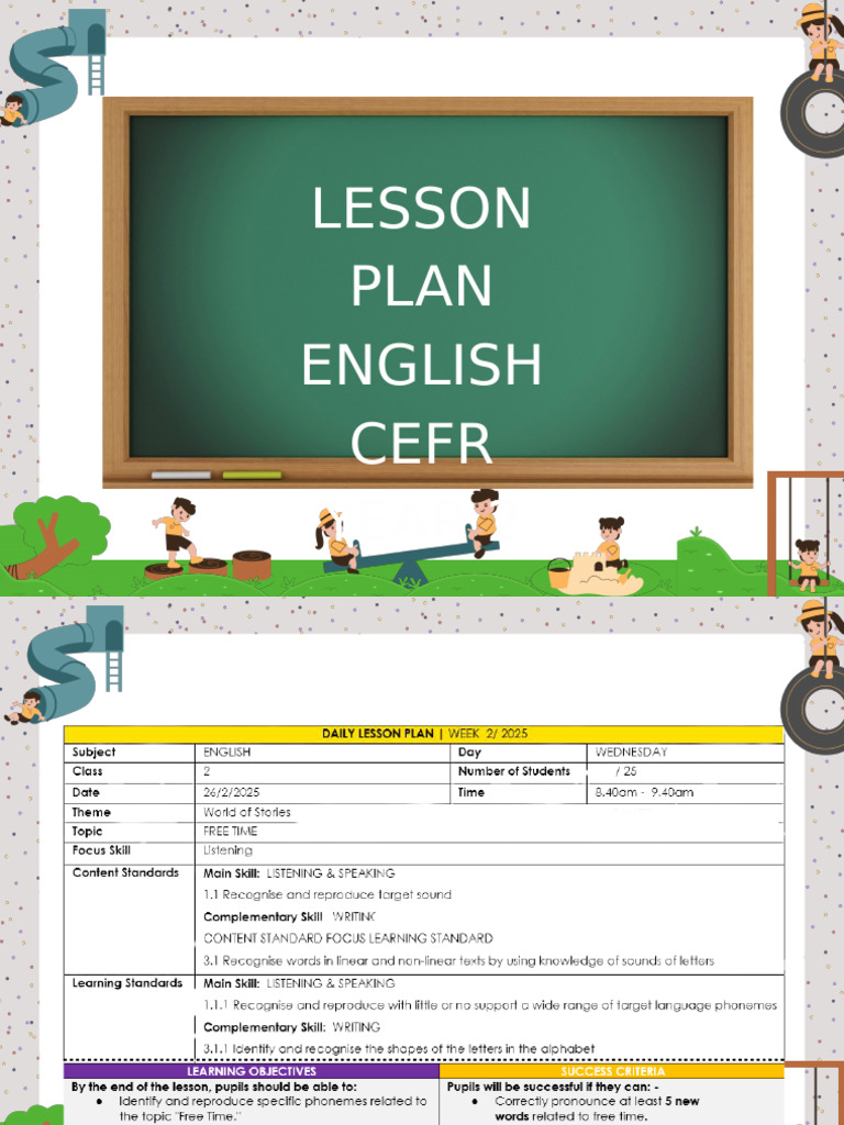 Lesson Plan | PDF