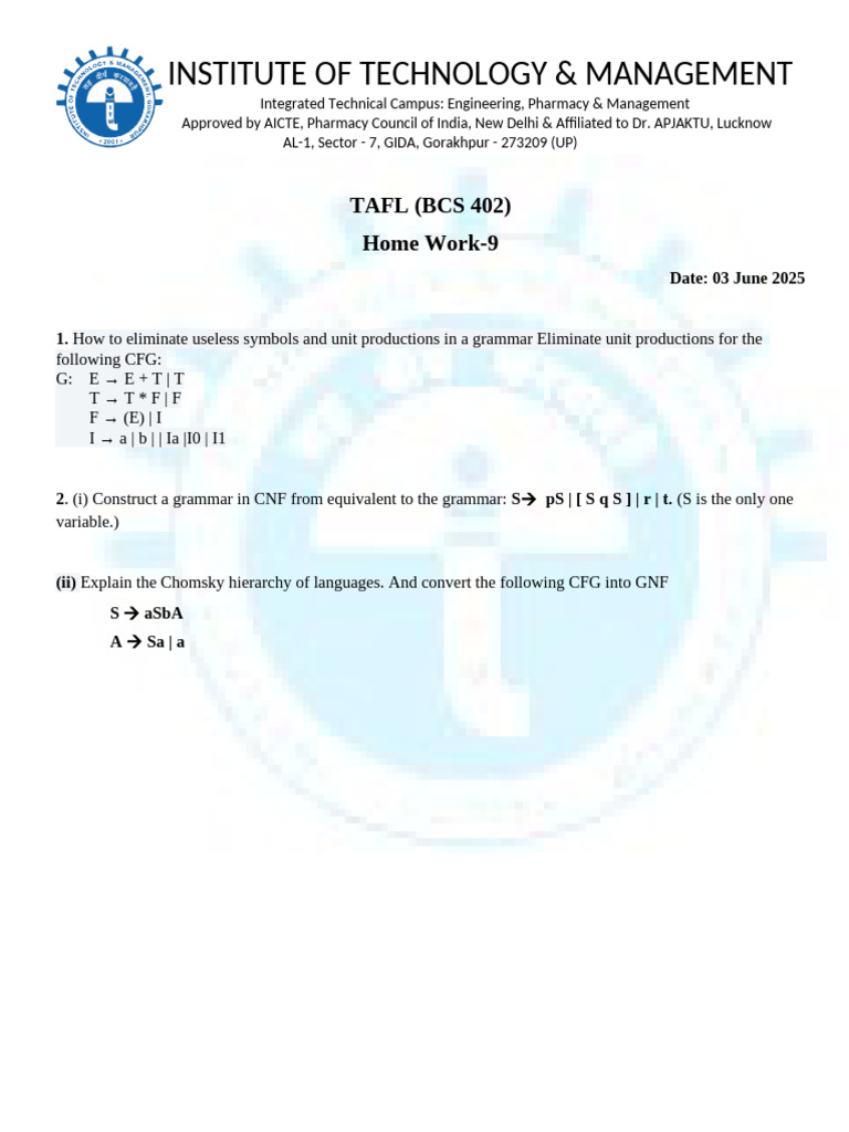 Tafl HW-9 | PDF