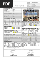 20-Inch Casing Specifications Sheet | PDF