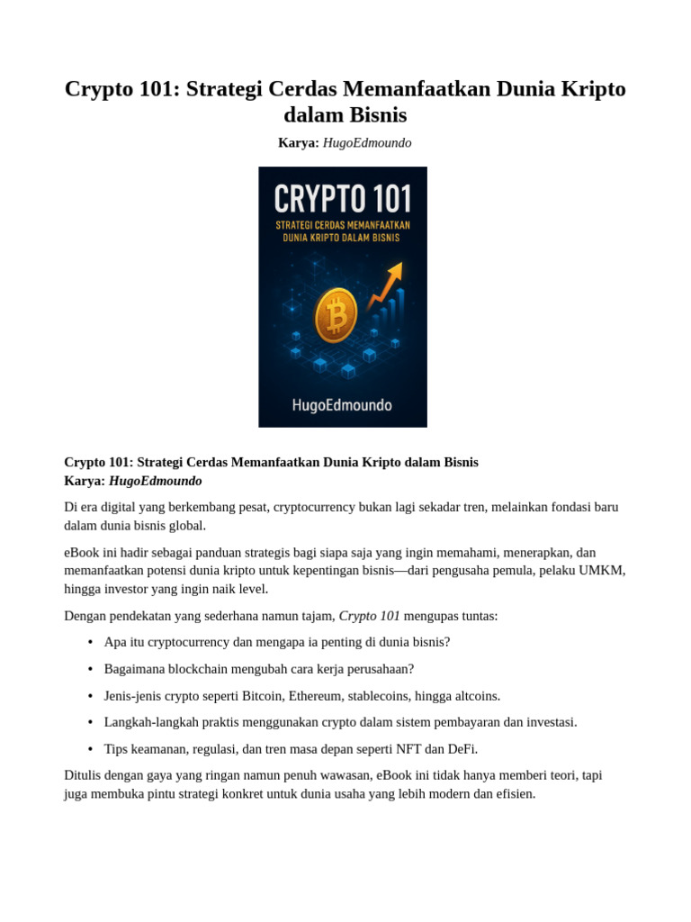 Ebook Pengetahuan Crypto | PDF