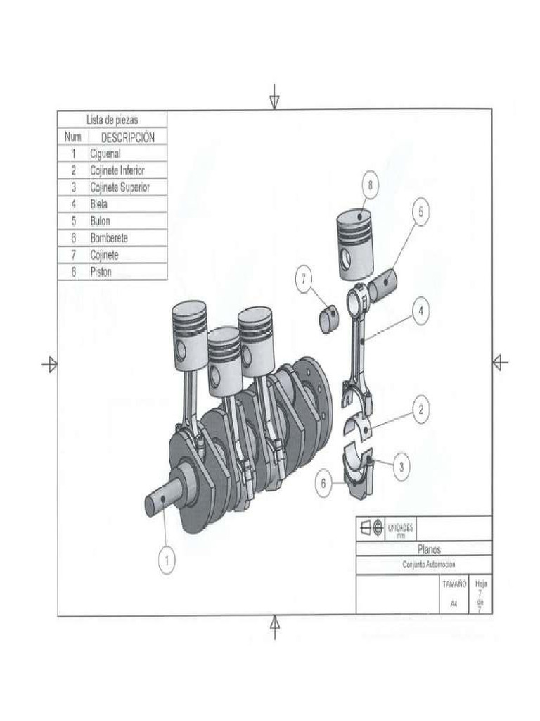 Piston. Componentes | PDF