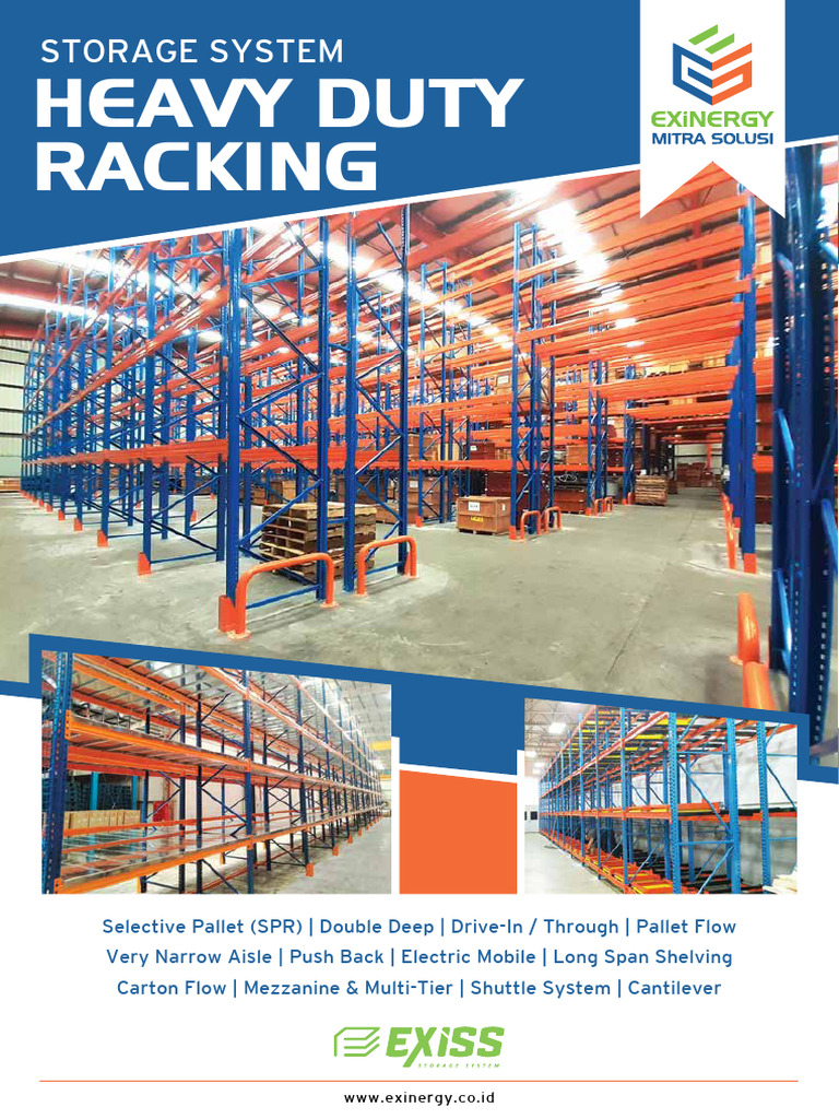 Sistem Racking Heavy Duty Efisien | PDF