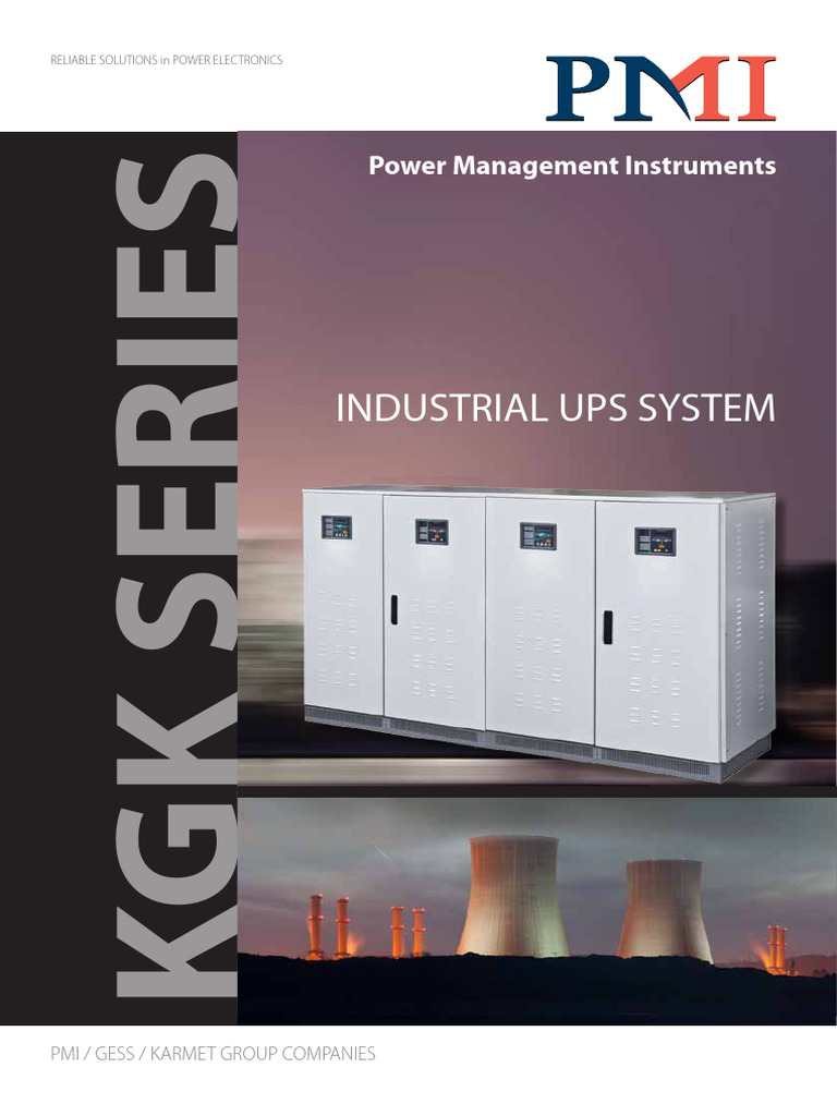 Industrial UPS Systems for Power Protection | PDF | Power Inverter ...