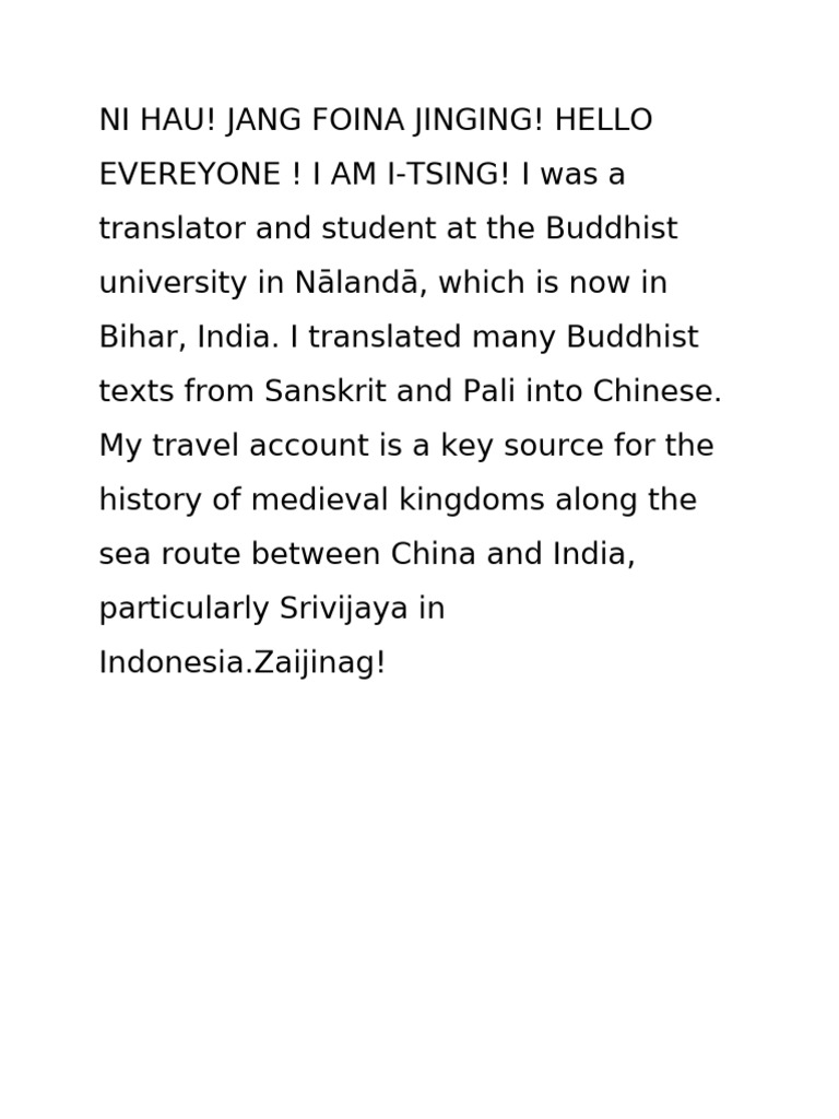 Buddhist Translation and Travel Insights | PDF