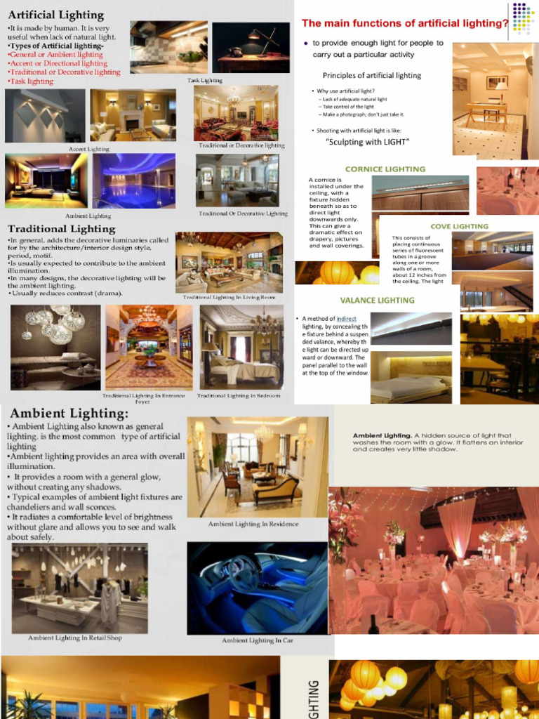 Artifical Lighting PDF | PDF