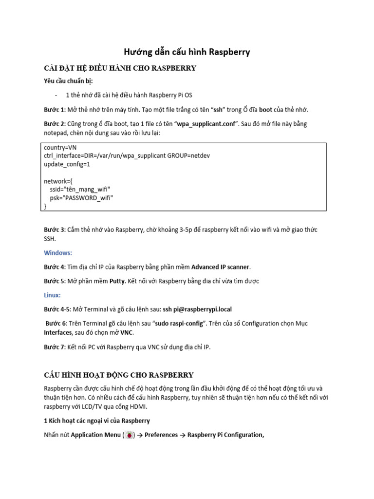 cấu hình Ras | PDF