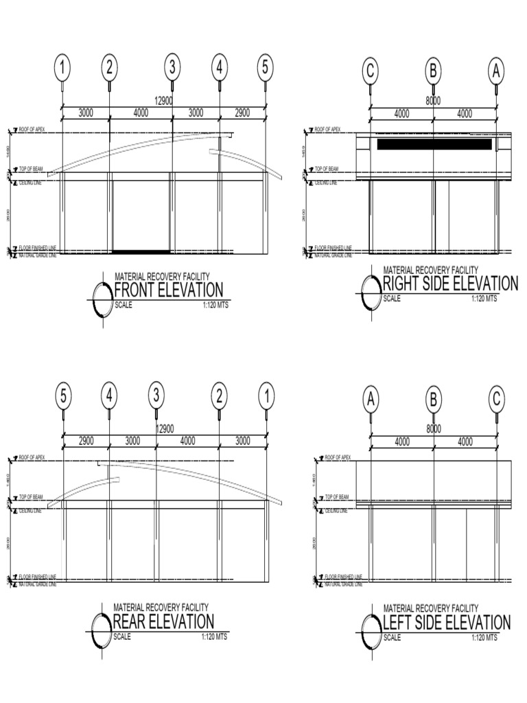 Material Recovery Facility Elevations | PDF