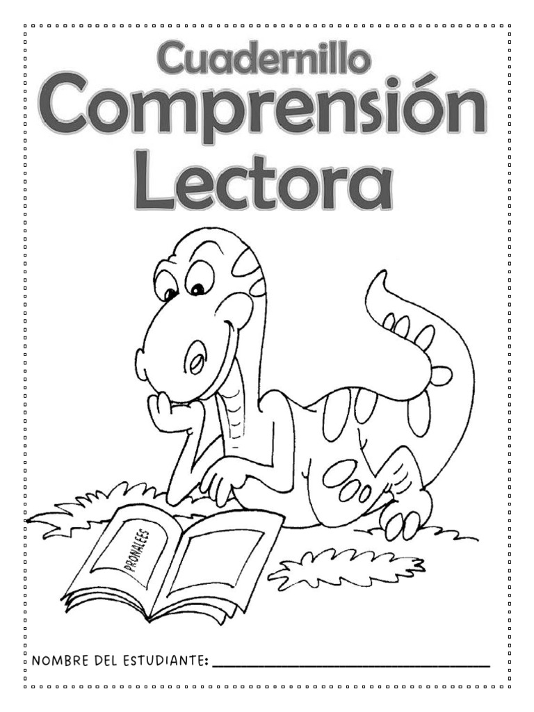 Cuadernillo Comprensin Lectora Imprimir En Pdf Comprensin Lectora