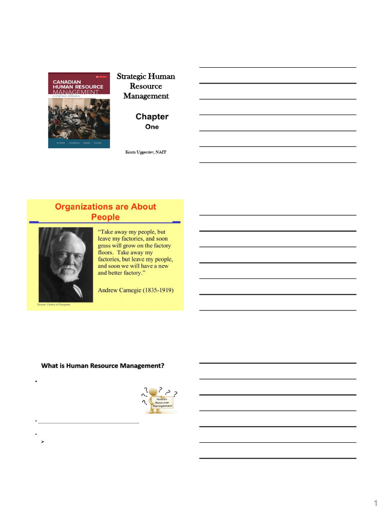 Strategic Human Resource Management Guide | PDF | Human Resource ...