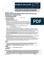 Shuttle Valve Switch Related Abs-Tc-Hdc Warning Lamp Illumination Troubleshooting