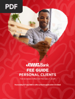 JN Bank Schedule of Rates Charges Effective V23 Original | PDF ...