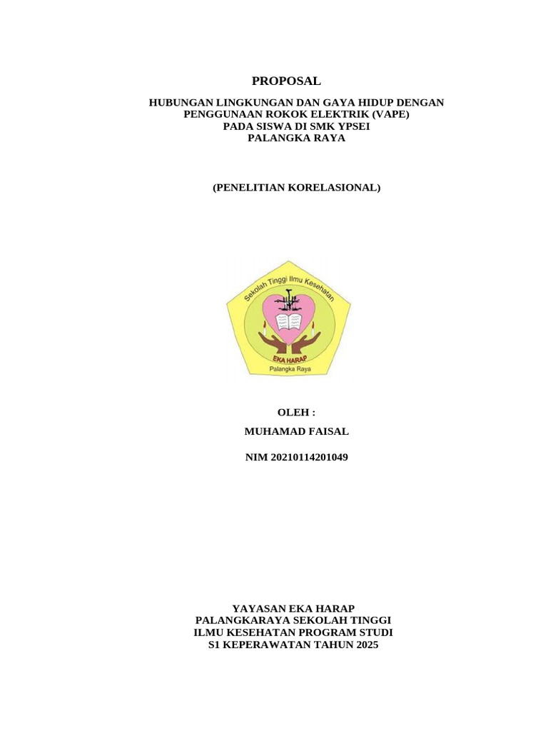 Proposal Muhamad Faisal Bab1 Dan Bab 2 Revisi New (16 Maret 2025) | PDF