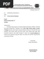 Surat Kunjungan Mario Teguh