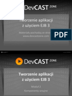 Tworzenie aplikacji z użyciem EJB3