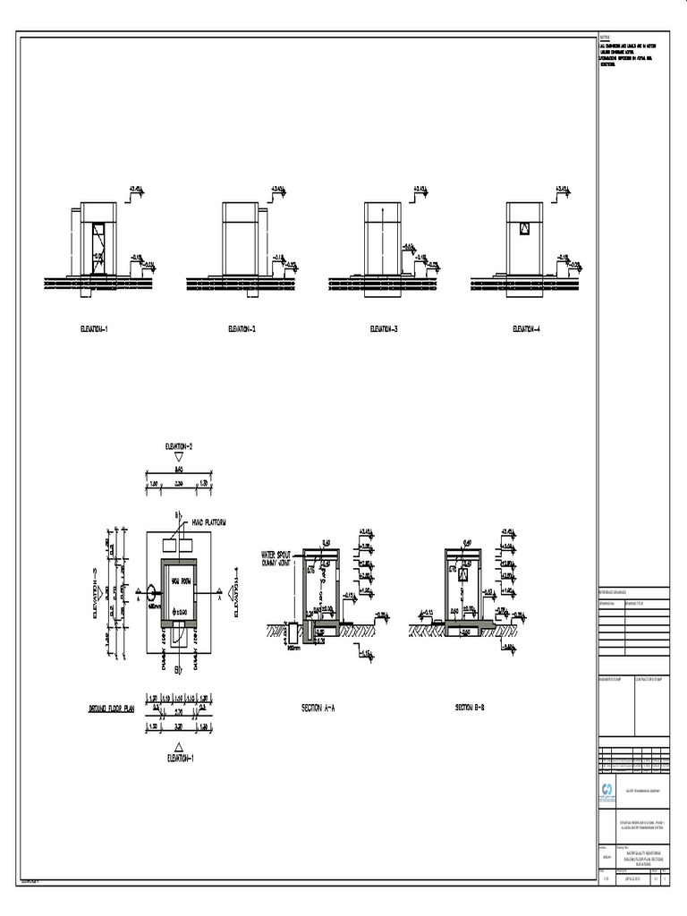 Water Quality Monitoring Plan A1 | PDF