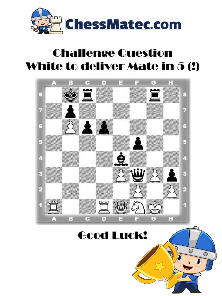 Checkmate in 5 - Challenge | PDF