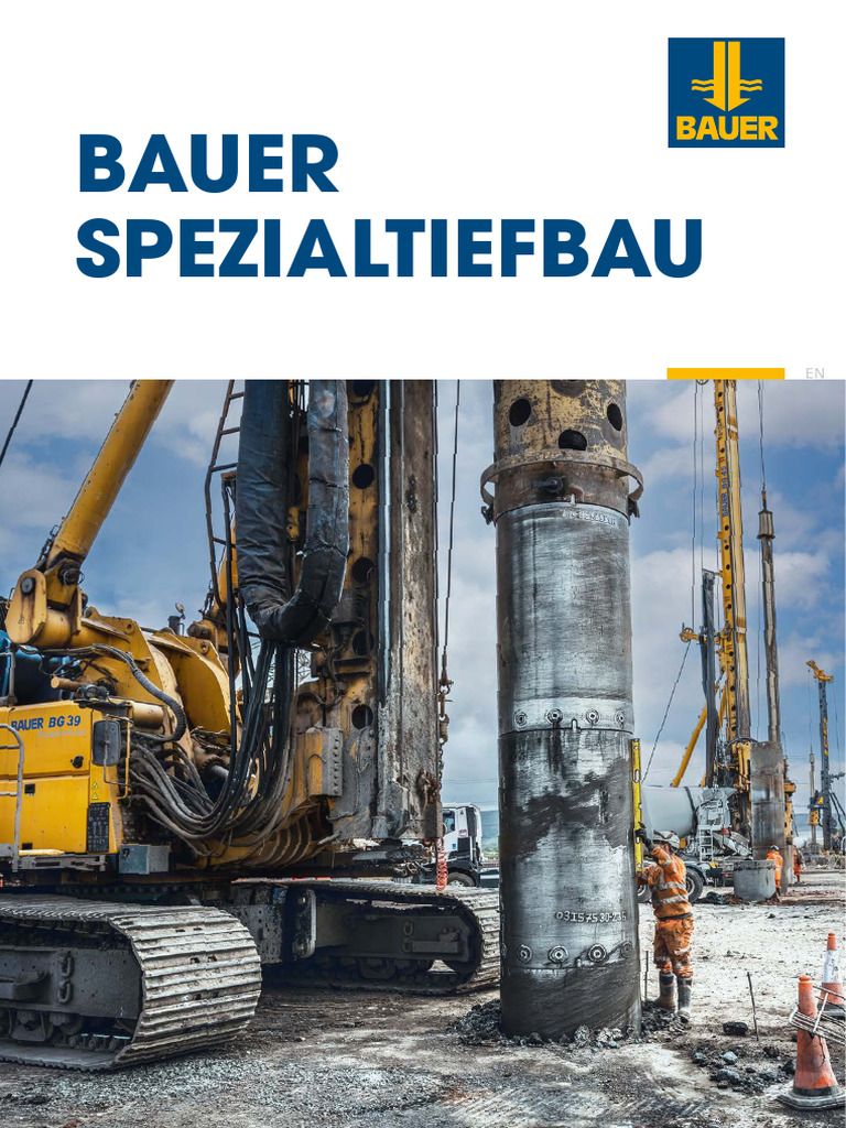 BAUER: Innovations in Foundation Engineering | PDF | Deep Foundation