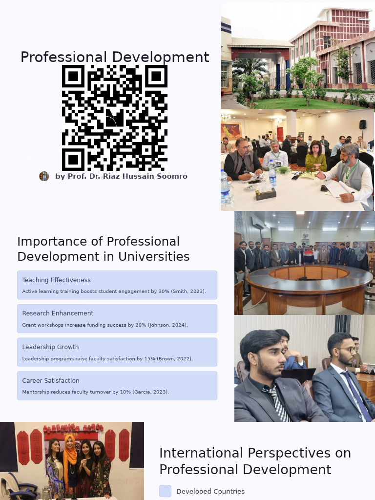Enhancing Professional Development in Pakistan | PDF | Mentorship ...