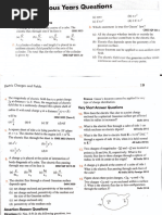 Class 12 Physics Chapter 1 Numericals | PDF